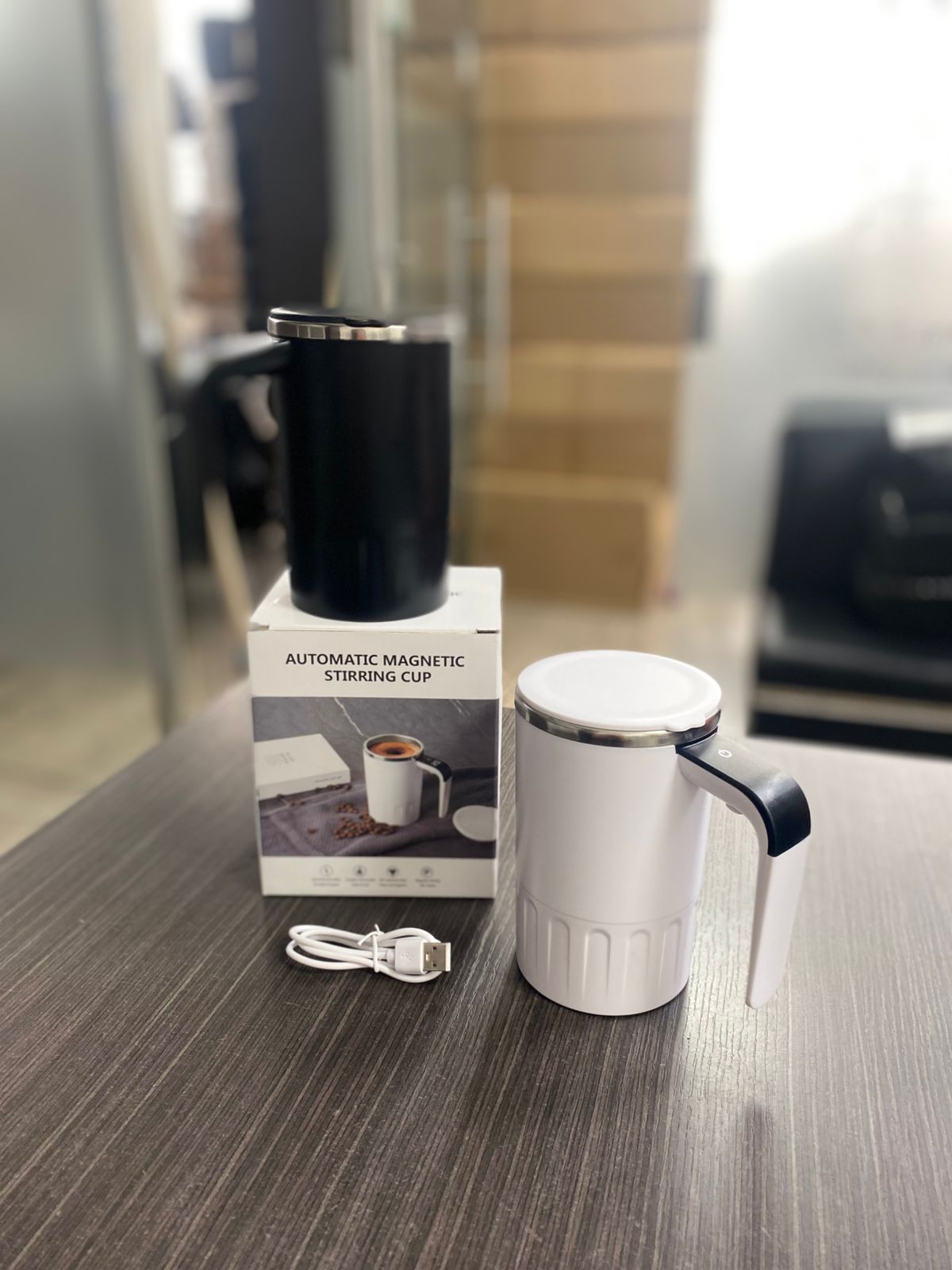 Taza Mezcladora Recargable